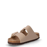 Arizona ciabatta in pelle sabbia | Boscaini Scarpe