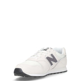 373 sneaker in pelle e tessuto bianco | Boscaini Scarpe