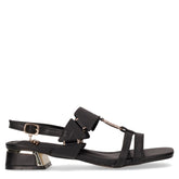 Sandalo con tacco comodo black - LAURA BIAGIOTTI | Boscaini Scarpe