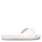 Ciabatta in ecopelle bianco | Boscaini Scarpe