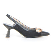 Soho décolleté slingback black - Slingback | Boscaini Scarpe