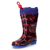 Stivaletto da pioggia in gomma con luci bambino rosso blu | Boscaini Scarpe