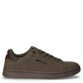 Sammy NBX sneaker in ecopelle verde militare nero | Boscaini Scarpe