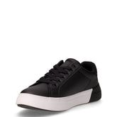 Sneaker in ecopelle bambino nero | Boscaini Scarpe