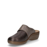 Ciabatta in ecopelle con zeppa canna di fucile | Boscaini Scarpe