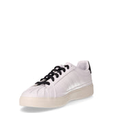 STREETTALK SC sneaker in pelle e ecopelle bianco nero | Boscaini Scarpe