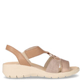 Sandalo in pelle con zeppa corda - Sandali Con Tacco Donna | Boscaini Scarpe