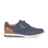 Stringata casual dark blue - BUGATTI | Boscaini Scarpe