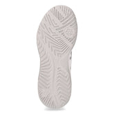 Gel-Dedicate 8 scarpa da tennis in ecopelle bianco argento | Boscaini Scarpe