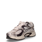 V5 RNR sneaker in tessuto ed ecopelle bianco argento | Boscaini Scarpe