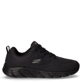 Bobs B Flex Lo Cool Ease sneaker in tessuto nero | Boscaini Scarpe