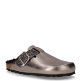 Sara ciabatta in ecopelle antracite - GRUNLAND | Boscaini Scarpe