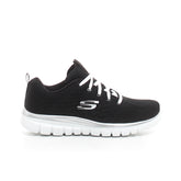 Graceful Get Connected sneaker black white - SKECHERS DONNA | Boscaini Scarpe