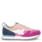 Stargirl sneaker ragazza in pelle e tessuto prugna - SUN68 | Boscaini Scarpe