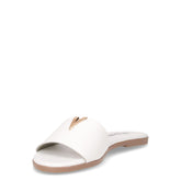 Ciabatta in pelle bianco | Boscaini Scarpe