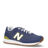 515 sneaker in ecopelle e tessuto indaco vintage - Sneakers Uomo | Boscaini Scarpe