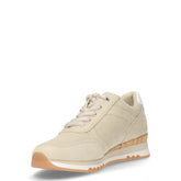 Sneaker in tessuto ed ecopelle matcha | Boscaini Scarpe