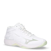Lightning Select Mid scarpa da pallavolo in ecopelle bianco verde | Boscaini Scarpe