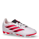 Predator Club Fg/Mg in ecopelle bambino bianco rosso - ADIDAS BAMBINO | Boscaini Scarpe