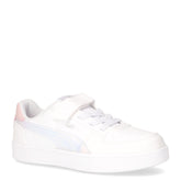 Caven 2.0 Holo sneaker in ecopelle bambina bianco rosa - Scarpe Bambina | Boscaini Scarpe