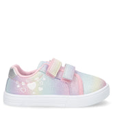 Filly sneaker in ecopelle e tessuto bambina rosa multicolor | Boscaini Scarpe
