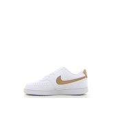 Court Vision sneaker bianco oro metallizzato - NIKE | Boscaini Scarpe