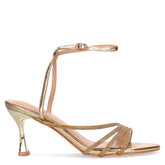 Sandalo con tacco platino - Sandali Con Tacco Donna | Boscaini Scarpe