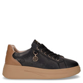 Sneaker in ecopelle con platform nero - VALLEVERDE | Boscaini Scarpe