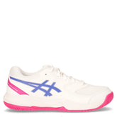 Gel-Dedicate 8 scarpa da padel ragazza in ecopelle crema cobalto - Tennis Bambino | Boscaini Scarpe