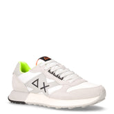 Jaki 2.0 sneaker in pelle e tessuto bianco grigio - SUN68 UOMO | Boscaini Scarpe