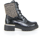 Anfibio con zip nero - Mid Season Sale Anfibi Donna | Boscaini Scarpe