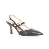 Décolleté slingback a punta nero - Slingback | Boscaini Scarpe