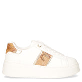 Sneaker in ecopelle con platform bianco - 1°CLASSE | Boscaini Scarpe