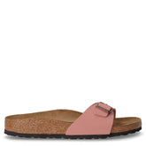 Madrid ciabatta in pelle rosa | Boscaini Scarpe