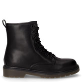Anfibio in pelle con zip nero | Boscaini Scarpe