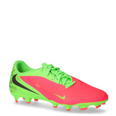 Phantom 6 Low Academy scarpa da calcio in ecopelle rosso verde fluo | Boscaini Scarpe