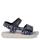 Lightfloppy sandalo bambino in ecopelle navy | Boscaini Scarpe