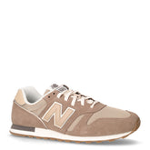 373 sneaker in pelle e tessuto marrone - NEW BALANCE UOMO | Boscaini Scarpe