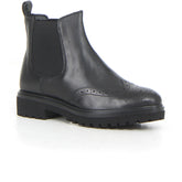 Stivaletto beatles boot stile inglese black - Mid Season Sale Donna | Boscaini Scarpe
