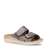 Dasa Ciabatta di casa in ecopelle titanio - GRUNLAND | Boscaini Scarpe