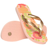 Kids flores infradito da bambina ballet rose | Boscaini Scarpe
