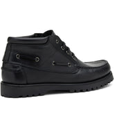 Stivaletto stringato nero | Boscaini Scarpe