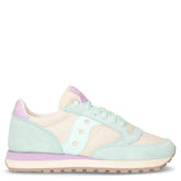 Jazz Original sneaker in pelle e tessuto acqua tofu | Boscaini Scarpe