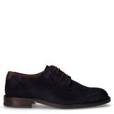Corporate Dressy stringata in pelle scamosciata navy blu | Boscaini Scarpe