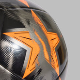 Ucl club pallone in poliuretano nero arancio | Boscaini Scarpe