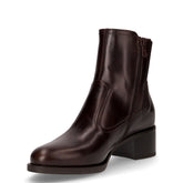 Tronchetto in pelle testa di moro | Boscaini Scarpe