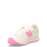 323 sneaker bambina in tessuto ed ecopelle sale rosa | Boscaini Scarpe
