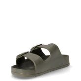 Ciabatta in gomma verde militare | Boscaini Scarpe