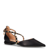 Sandalo a punta in ecopelle nero - Summer Days Donna | Boscaini Scarpe