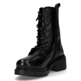 Anfibio in pelle con zip nero | Boscaini Scarpe